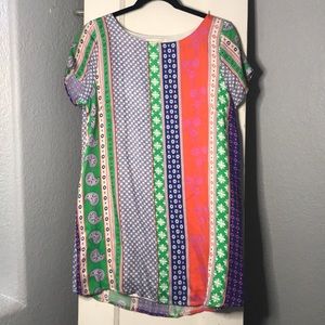 Colorful T-shirt/dress